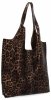 Italská Kožená Kabelka Shopper Bag s Kosmetickou 165 Pantera